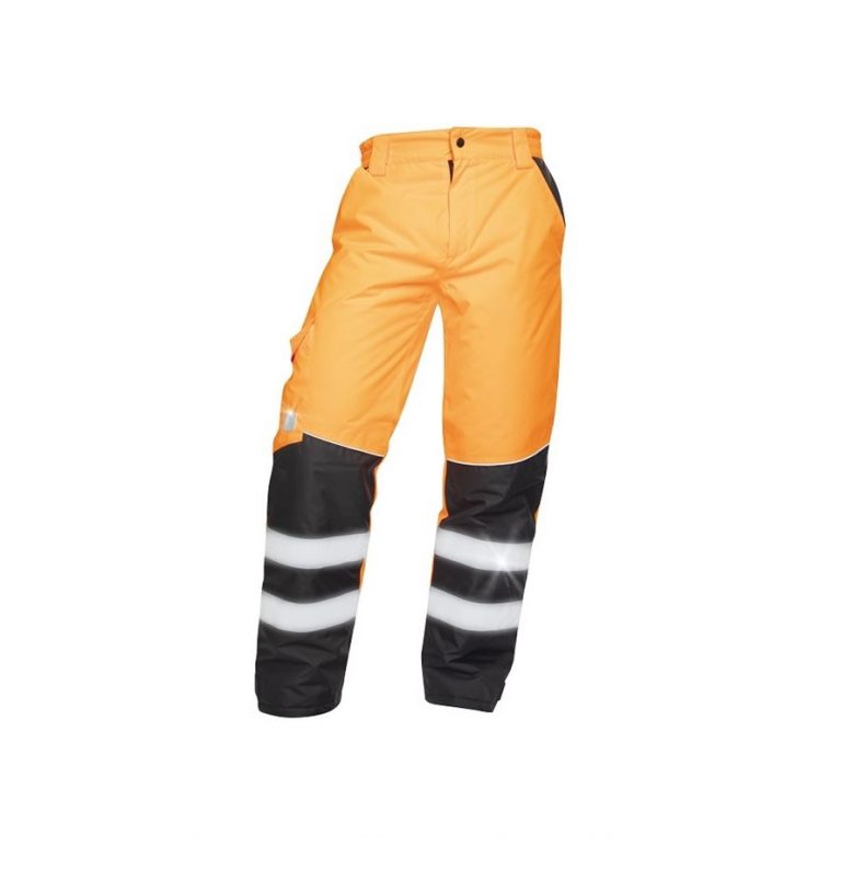 Zimowe spodnie odblaskowe HOWARD pomarańczowe