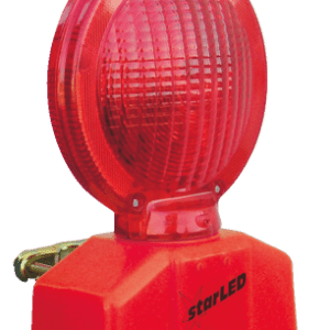 Lampa StarLED - czerwona, z zamkiem, dwukierunkowa