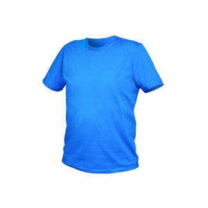 VILS t-shirt bawełniany niebieski