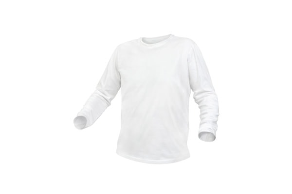 ILM koszulka dł. rękaw bawełniana biała
