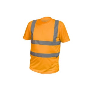ROSSEL t-shirt ostrzegawczy poliestrowy pomarańczowy