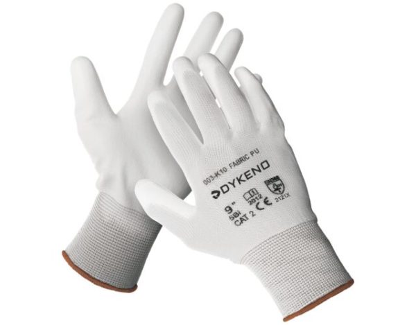 Rękawiczki montażowe z materiału PU zamaczane
