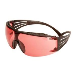 SF422XSGAF-BLU-EU, SecureFit ™ 400X goggles, czarny/ czarny, Scotchgard ™ (K&N), pink lens