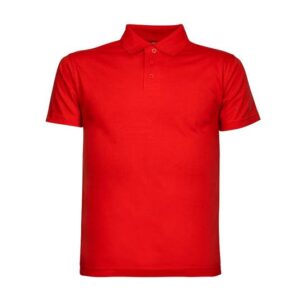 Koszulka polo NORA 180g/m2 czerwona S