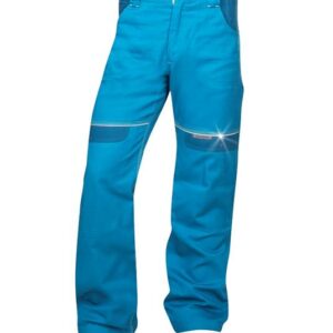 Spodnie do pasa ARDON®COOL TREND jasno-niebieskie, skrócone