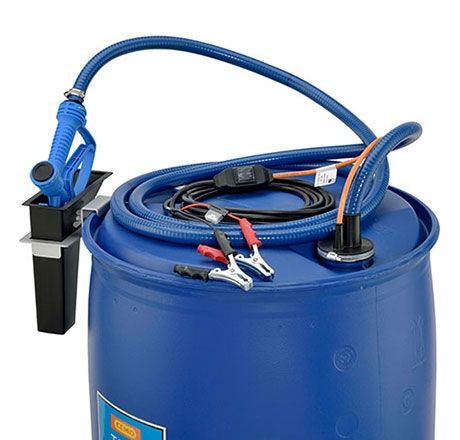 Pompa elektryczna CENTRI SP 30, 12 V do AdBlue®, oleju napędowego, wody, płynu niezamarzającego, zestaw z kablem, wężem, dyszą